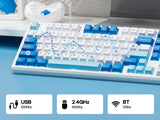 EPOMAKER × AULA F99 MAX 96% ANSI US Layout Hot-swap Tri-mode Wireless Mechanical Gaming Keyboard with 8000mAh Battery