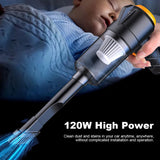 6 In 1 Blowing Suction Car Cleaner Type-C Rechargeable Electric for Car