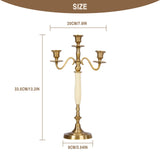 3/5 Candle Sticks Stand Holders Decor Centerpiece Dining Table Wedding
