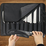 MDHAND 8pcs Kitchen Knife Damascus Stainless Steel Chef Knife Utility Paring Boning Cleaver