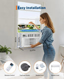 8000Btu Smart Air Conditioner Window Remote/App Control,Cools Up to 350 Sq. Ft
