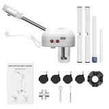 750ml Ozone Facial Steamer Height Adjustable Sprayer 360° Rotatable Movable Skin Care Equipment