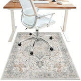 48"x60" Office Chair Mat for Hardwood Tile Floor Under Desk Carpet