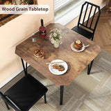 Dining Table Set for 2 Kitchen Table and Upholstered Chairs for 2 3 Piece Dining Room Table Set