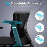 Office Chair Ergonomic Desk Chair, High Back Computer Chair with Wheels