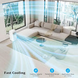 Smart 10000 BTU Portable AC with Remote 3-in-1 Cooler, Dehumidifier & Fan