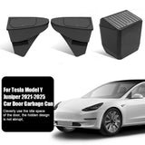 Front Door Trash Can for Tesla Model Y Juniper 2025 Rear Central Control
