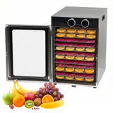 Electric Food Dehydrator 1200W Small & Compact Fruit Heating and Dewatering Machine