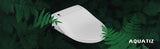 AQUATIZ Smart Bidet Clip-On Toilet Seat, Electric Bidet for Existing Toilet with Warm Water,Drye