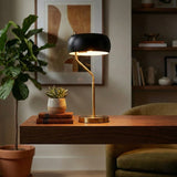 Small Minimalist Wooden Table Lamp Dimmable Table Lamp for Living Room