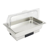 Electric Heating 9L Chafing Dish Buffet Chafer| Touch Control Stainless Steel Catering Warmer Server