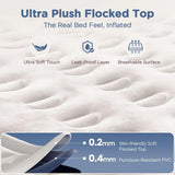 Air Mattress with Built in Pump, 18 Elevated Height, 48Hr LeakTested