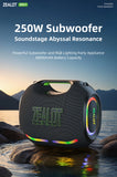 ZEALOT-ZE21 250W Big Power Wireless TWS Subwoofer Bluetooth Speaker