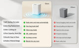 20L Automatic Self Changing Trash Can Self Sealing Self Bagging Motion Sensor Touchless Garbage Can