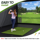 5x4ft Golf Turf Mat | Training Aid Practice Equipment | Outdoor Indoor