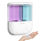 Touchless Wall Mounted Dual Automatic Soap Dispenser 2 x 17 fl oz.