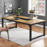 Tribesigns Modern Computer Desk 70.8 inch Large Executive Office Desk