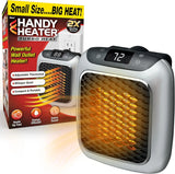Portable Ceramic Space Heater with Adjustable Thermostat, Timer for Office