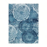 Rug'd Office Chair Mat for Carpet and Hardwood Floor - Jacquard Woven Top Anti-Slip Backing Low Pile Floor
