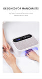 168W Rechargeable UV 42LEDS Nail Lamp Professional Dryer Cordless Gel Polish Drying