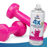 Senven 2 Packs of 26OZ Multi-Surface Spray Paint Kits Pink Primer Paint Quick-Drying Odorless