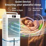 10L Portable Air Conditioners, Evaporative Air Cooler with Touch Key