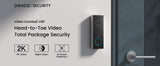 Dekco 3MP WiFi Doorbell 5000 mAh Battery Wireless Video Intercom AI Human Detection 2-way