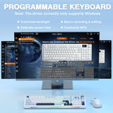 AULA S98pro Wireless Mechanical Keyboard Gasket Hot-swap Gaming Keyboard