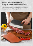 SHANGDAO Meat Cleaver Knife 7.8", Butcher Knife for Meat Cutting, High Quality steel