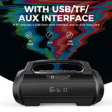 Wireless Loud IPX6 Waterproof Bluetooth Speakers w/ Subwoofer/Bass Boost