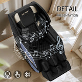 Full Body Zero Gravity Massage Chair w/ Heating, Bluetooth Speaker,Airbags