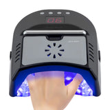 New 72W Cordless UV LED Nail Lamp Rechargeable Nail Dryer