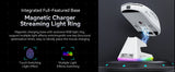 ATTACK SHARK X6 Lightweight Wireless Gaming Mouse with RGB Backlight