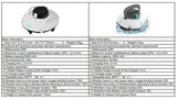 5000mAh Electric Rechargeable Robotic Swimming Pool Cleaners Automatic