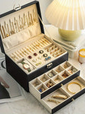 1PC Necklace Earrings Jewelry Storage Organizer Box, Ideal choice for Gifts