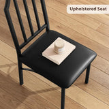 Dining Table Set for 2 Kitchen Table and Upholstered Chairs for 2 3 Piece Dining Room Table Set