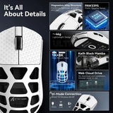 ATTACK SHARK R3 46g Superlight Magnesium Alloy Wireless Gaming Mouse