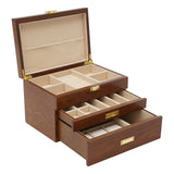 3 Tier Jewelry Box, Jewelry Storage, Pull Out Drawer for Earring Ring