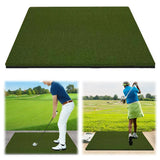 Dual-Turf Golf Mat 5 X 5 FT Golf Training Swing Mat for Practice Outdoor
