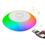 Floating Pool Speaker with Colorful Lights Hot Tub Speaker IPX7 Waterproof Wireless Speaker