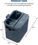 Multi-Functional Rear Trash Bin with Cup Holder Compatible with Ford Maverick
