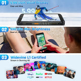 Ulefone RugKing 4G Rugged Phone Android 15 Up to 16GB+256GB Waterproof