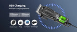 HIENA PRO Professional Hair Clipper Set Cordless Barber Kit and Hair Cutting Set Electric Foil Shavers and Beard Trimmers set