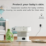 Portable 12L Folding Washing Machine for Baby Clothes Underwear Delicates - Foldable Quiet Space