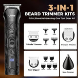 Beard Trimmer for Men Foil Shaver Electric Razor Shavers for Body Face Nose Ear