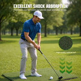 5x5ftGolf Hitting Mat 35mmGolf Practice Mat for Backyard Garage