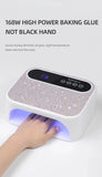 168W Rechargeable UV 42LEDS Nail Lamp Professional Dryer Cordless Gel Polish Drying