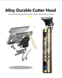 T9 LCD Electric Hairdresser Oil Shaving Head Electric Pusher Carving Electric Pusher Clipper Hair Precision
