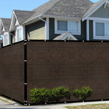 4' x 50' fenced privacy screen, Outdoor Backyard sunshade windscreen, Privacy fence screen