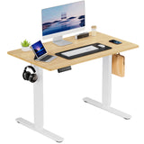 JHK Electric Standing Desk Height Adjustable 40x24 Inch Stand Up Sit Stand